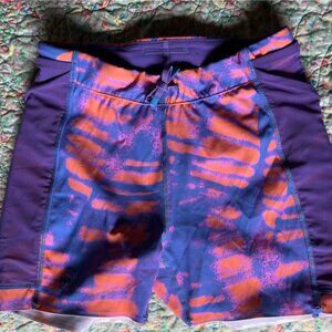 Janji Trail Shorts -- 3.5" -- Women's Small -- Cyanotype Papaya